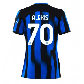 Maillot de foot Inter Milan Alexis Sanchez #70 Domicile Femmes 2023-24 Manches Courte